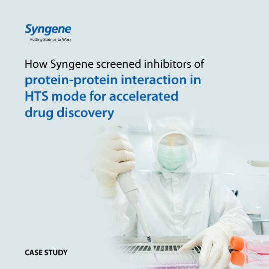How Syngene screened inhibitors of protein-protein interaction in HTS mode for accelerated drug discovery -image